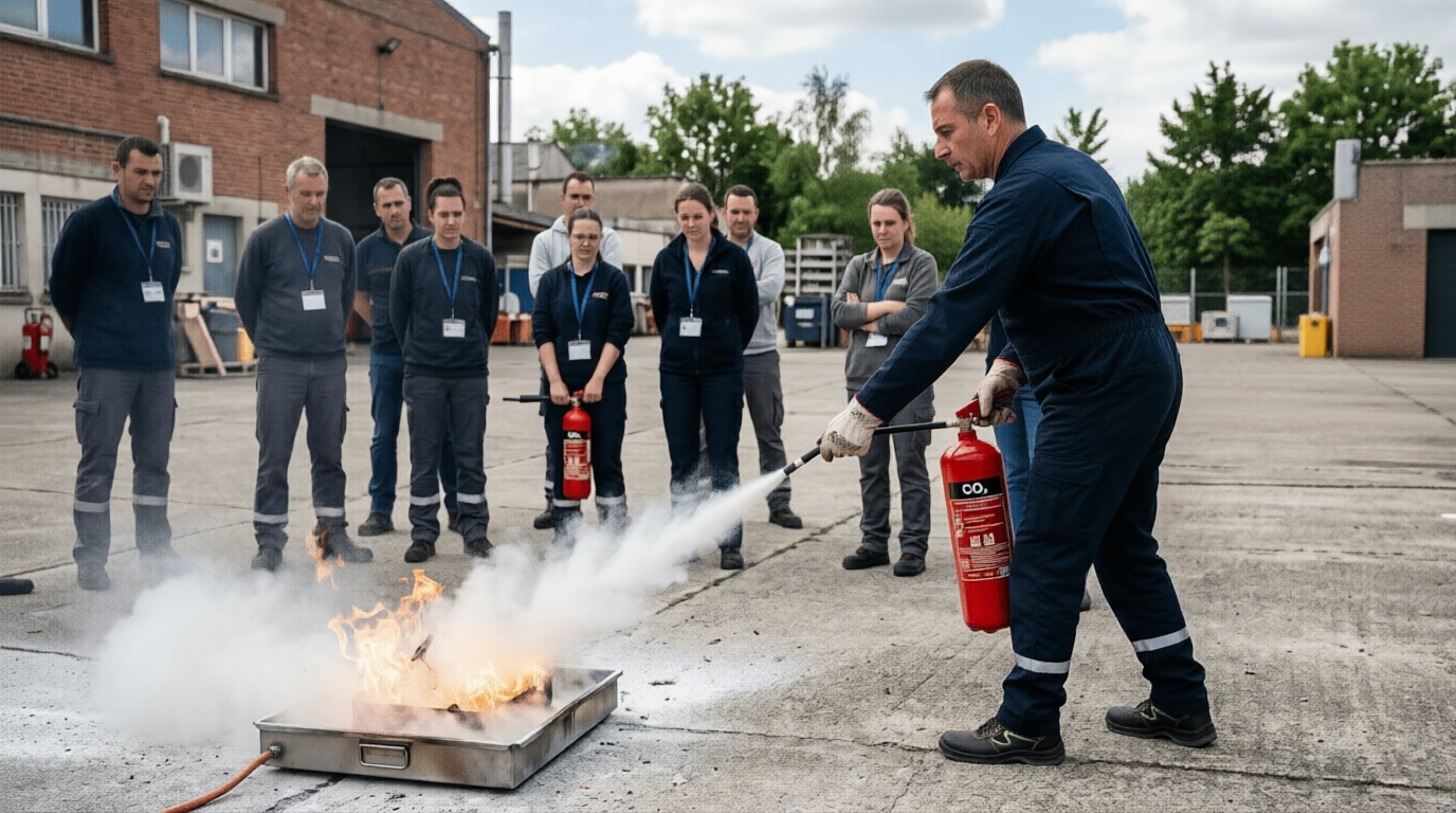 Formation manipulation extincteur Lyon